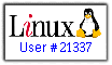 Registered Linux user 21337, too elite!